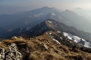 78 Vista sul percorso di rientro di cimetta in cimetta